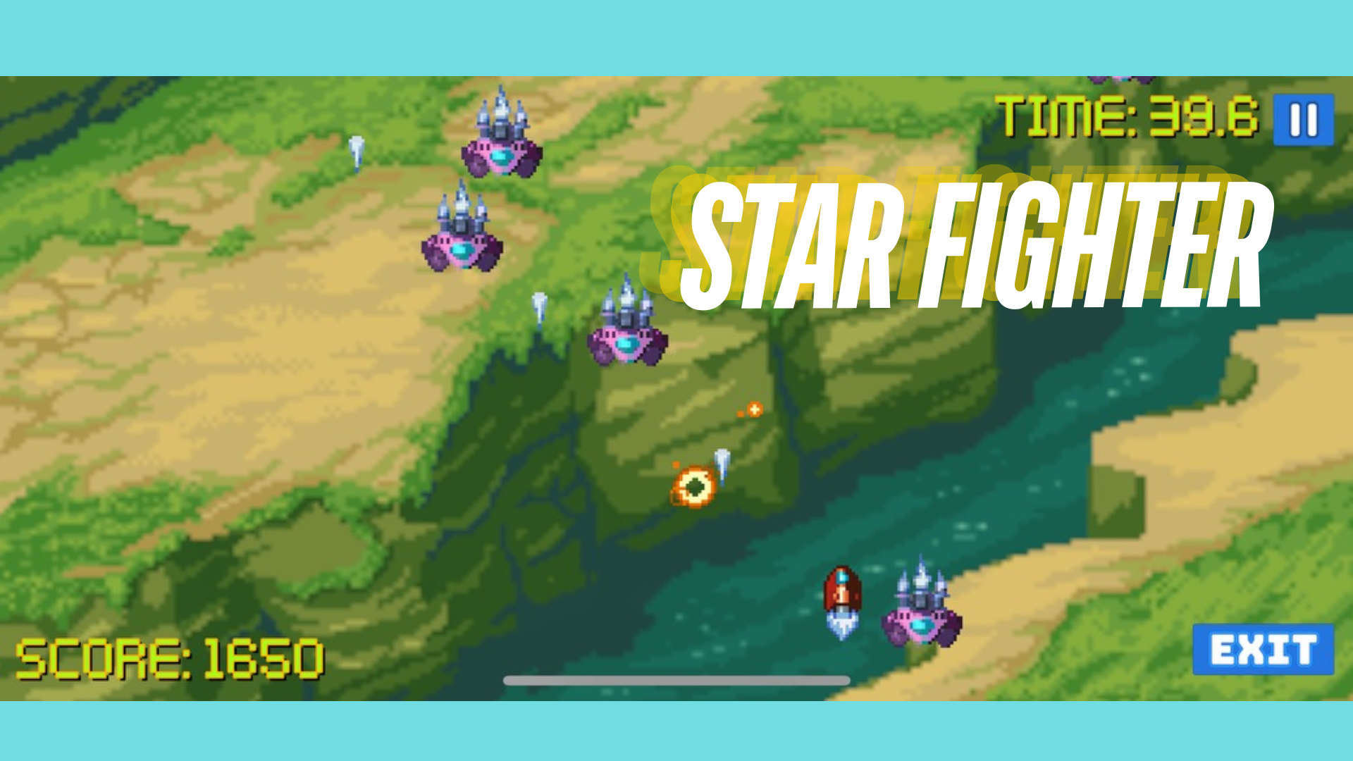 MOVAO Mini Exergaming includes the game Star Fighter! Challenge yourself while achieving your goals.  A laser sensor detects the leg movement and syncs to our MOVAO Play App. 
